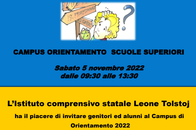 Campus Orientamento Scuole Superiori